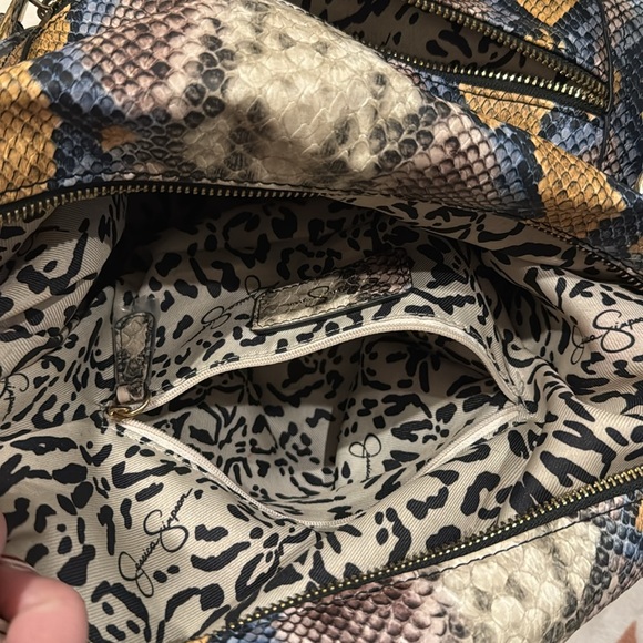 Jessica Simpson purse snake print - Picture 7 of 9